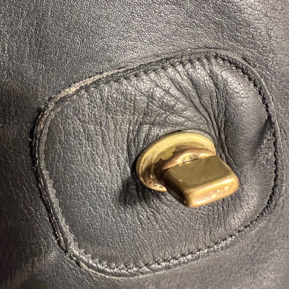 COACH vintage Beekman black leather brief - Picture 8 of 8